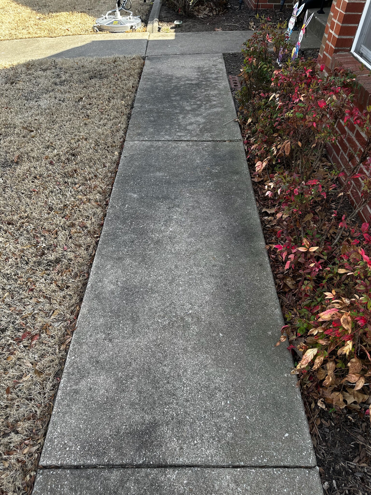 Concrete cleaning in South Tulsa, OK