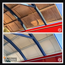 Commercial Soft Washing: The Safe Way to Restore TPO Roofs, Awnings, Canopies & Delicate Exterior Surfaces