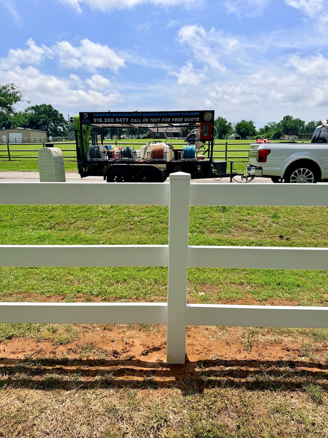 Fence cleaning Sapulpa, OK